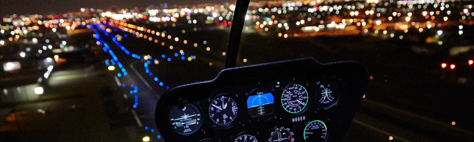 Helicopter Tour at Night