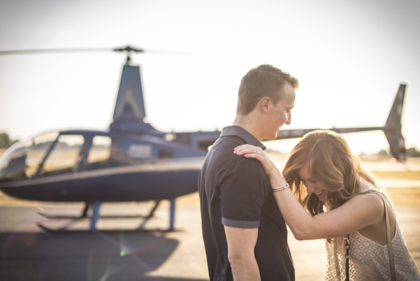 Dallas Fort Worth Engagement Helicopter Tour by Epic Helicopters