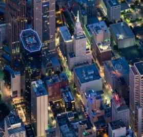 Helicopter Ride at Night